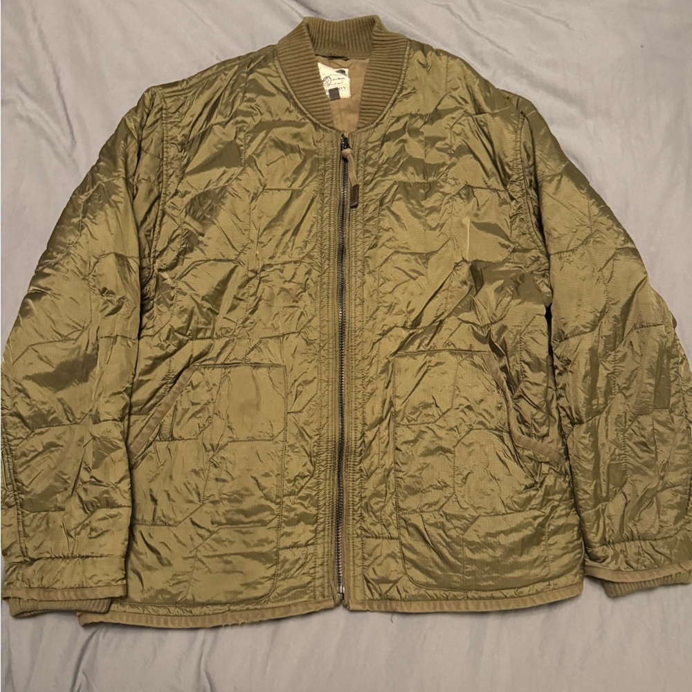 Old Navy Men's Khaki Bomber Jacket